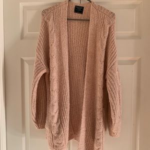 Abercrombie & Fitch Pink Cardigan